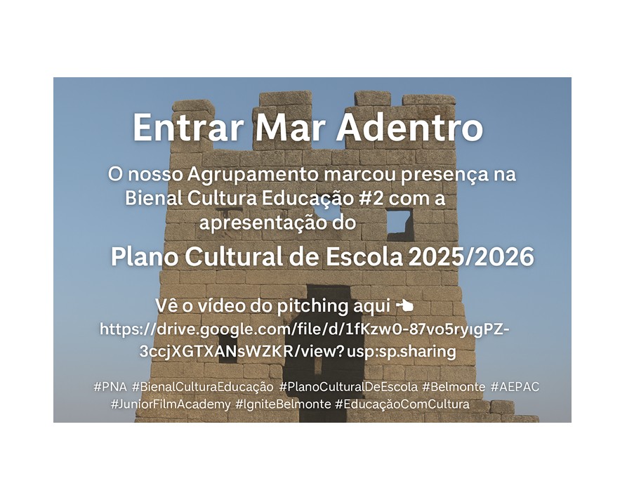 Plano Cultural de Escola apresentado na Bienal Cultura Educação #2