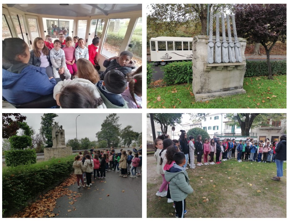 Visita às Estátuas da vila– Projeto “Histórias da Nossa Terra”